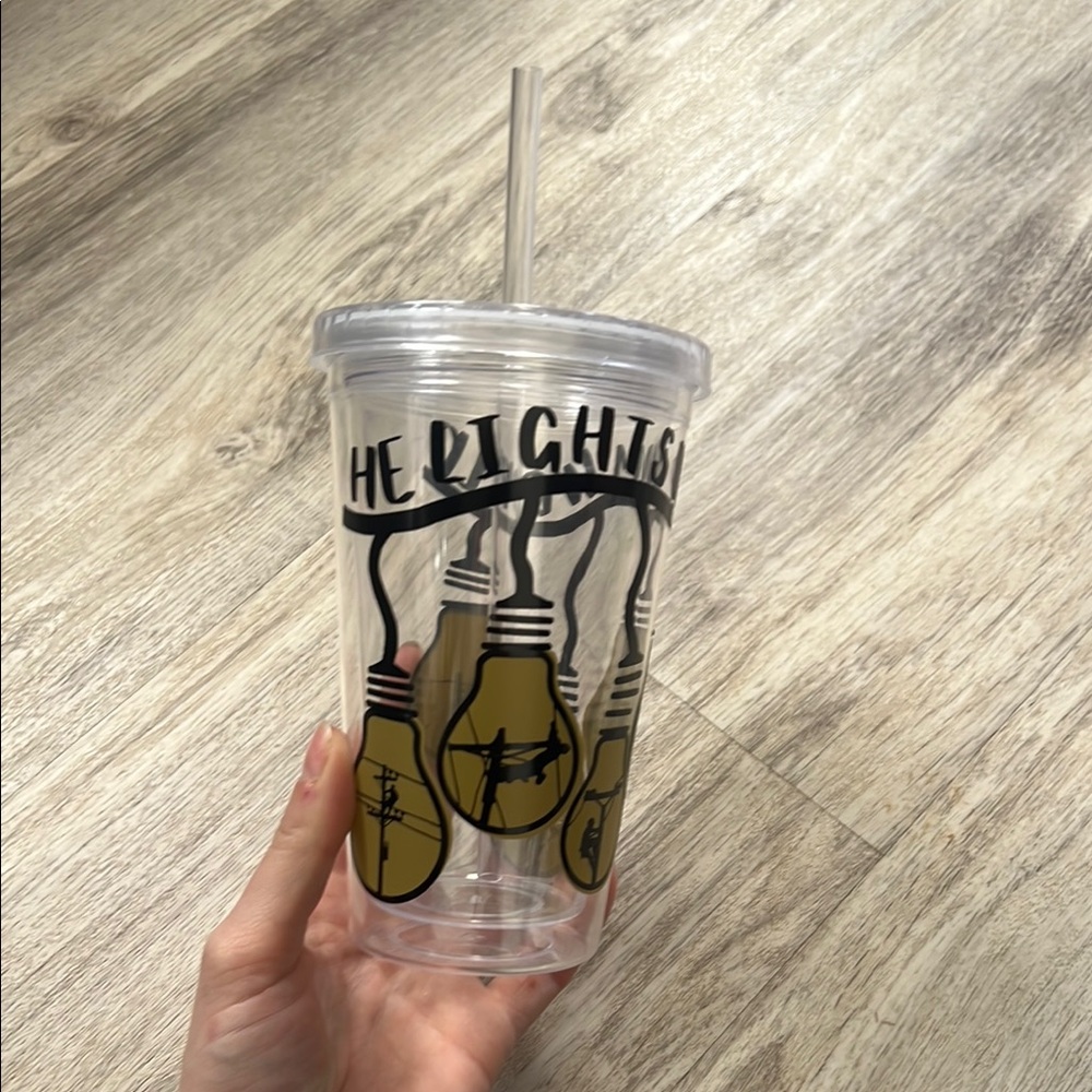 Lineman / Linewife 16 oz Plastic Cold Cup